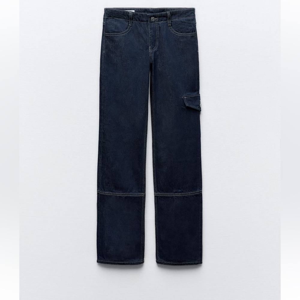 NWT ZARA Slim cargo jeans